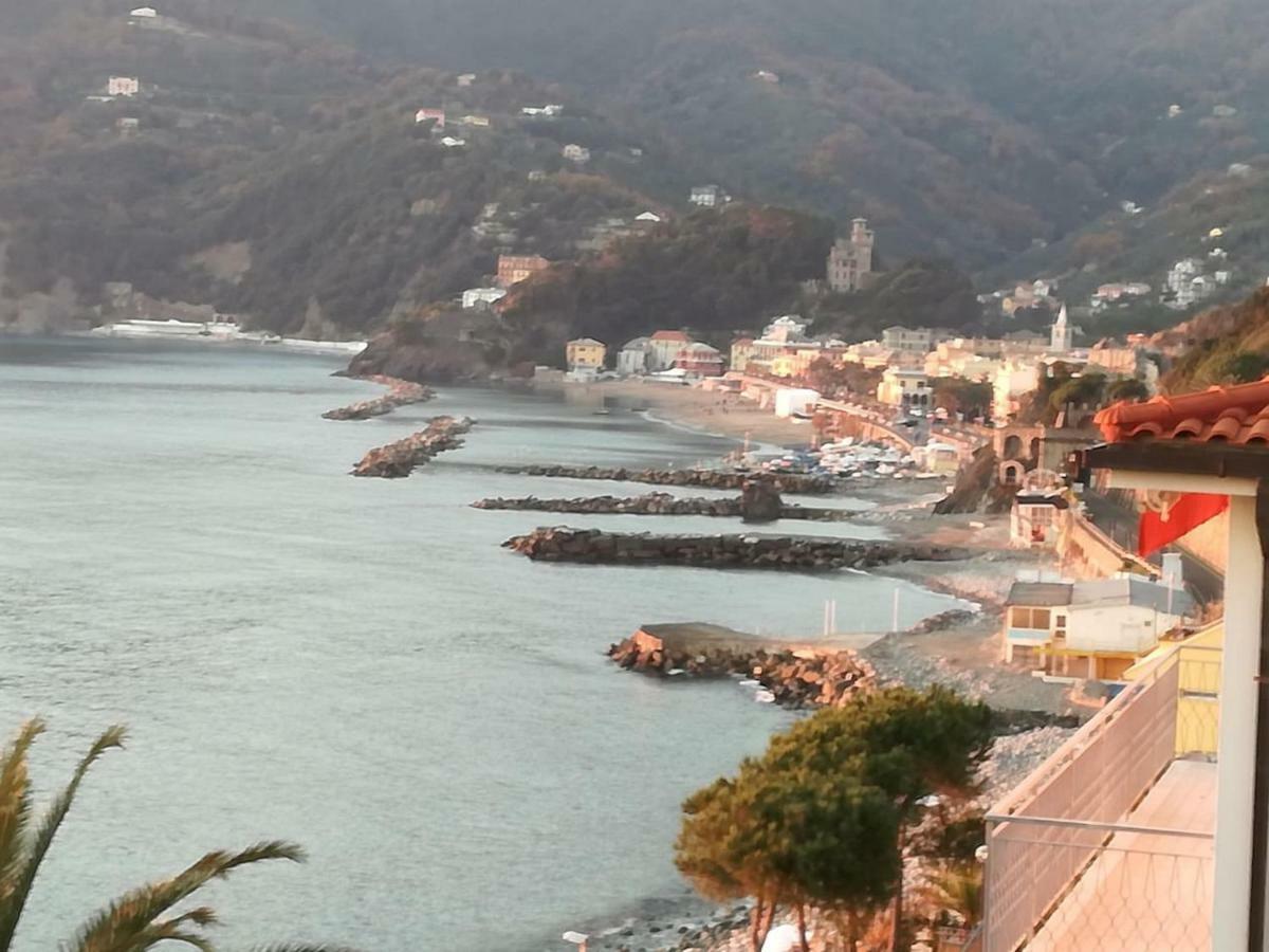 Un Gioiello Con Vista Mare Vila Moneglia Exterior foto