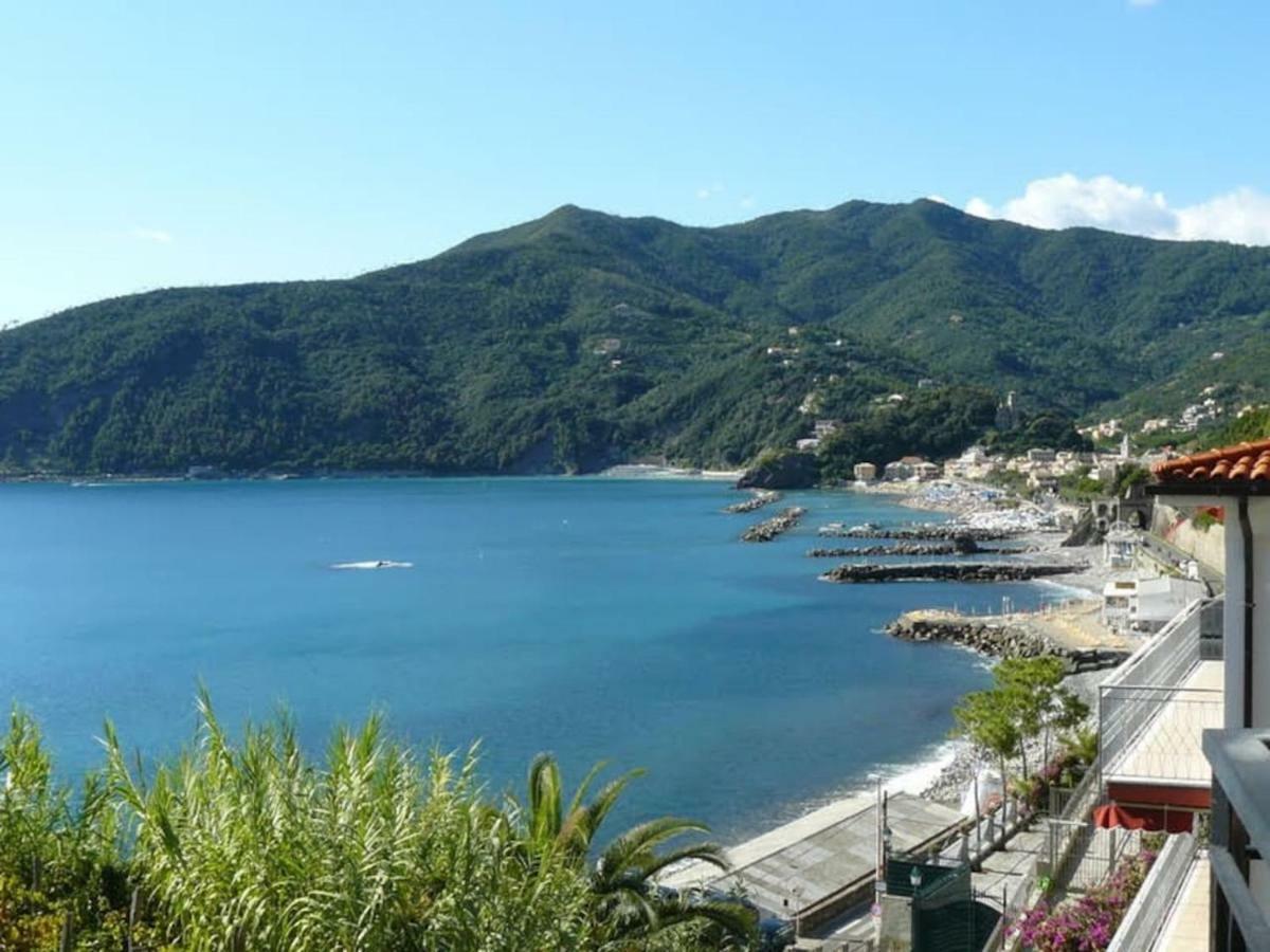 Un Gioiello Con Vista Mare Vila Moneglia Exterior foto
