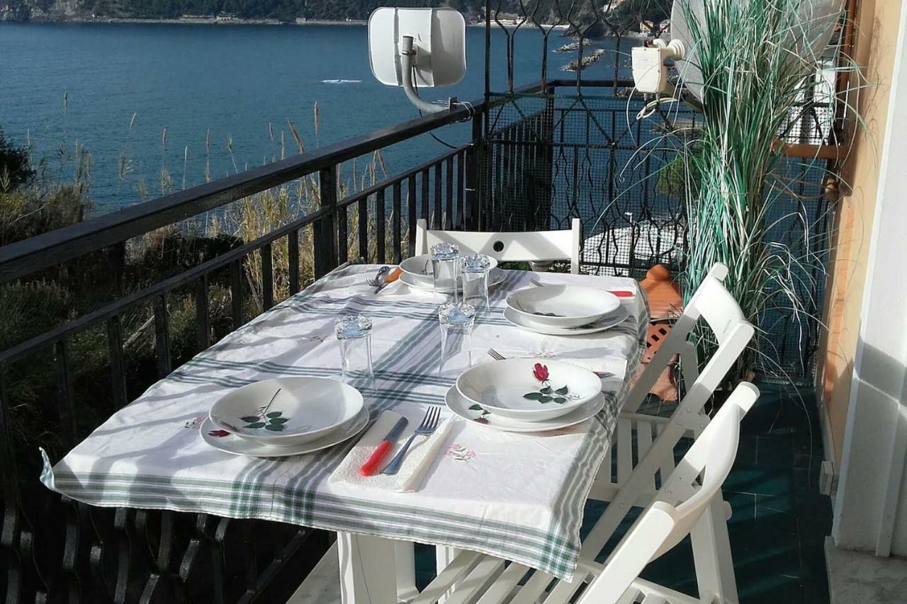 Un Gioiello Con Vista Mare Vila Moneglia Exterior foto