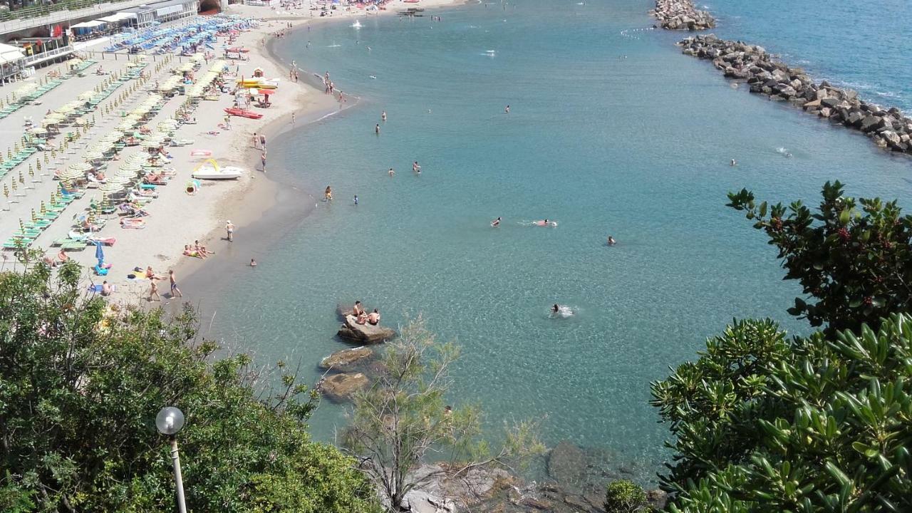 Un Gioiello Con Vista Mare Vila Moneglia Exterior foto